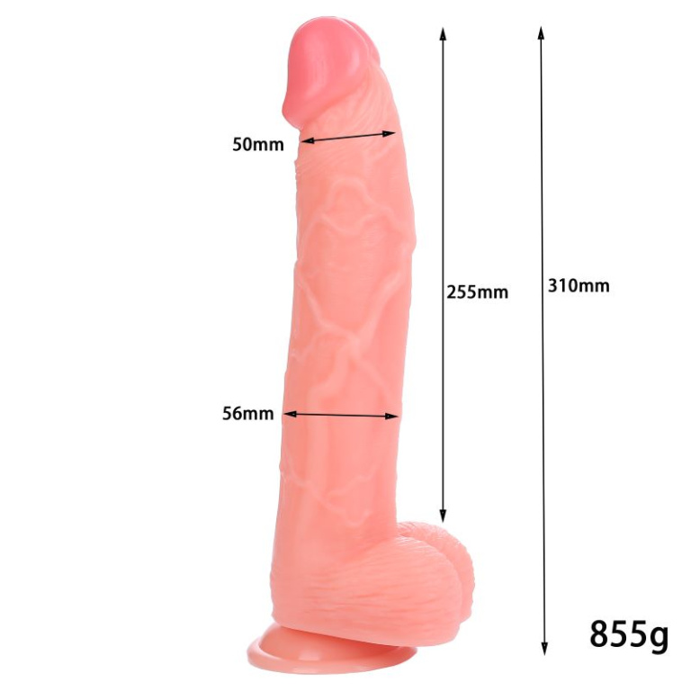 Cm Realistik B Y K Boy Vantuzlu Penis Dildo Sexshopist