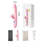 İleri Geri Hareketli Klitoral Emiş Vibratörü - USB Şarjlı Titreşimli Stimülasyon - Görsel 4