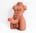 5 KG Ultra Realistik Vücut Formlu Yumuşak Silikon Erkek Mastürbatör Yarım Vücut - Görsel 4