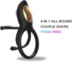 Çiftler İçin Klitoral Uyarıcı ve Ereksiyon Destekleyici Vibratör