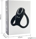 Uzaktan Kumandalı Penis Halkası Titreşimli G-Noktası ve Perine Masajı