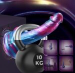 Uzaktan Kumandalı İleri-Geri Hareketli Dragon Dildo Vibratör - Görsel 3