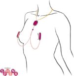 Uygulama Kontrollü Titreşimli Göğüs Ucu Kıskaçı - Akıllı Telefon Destekli - Görsel 2