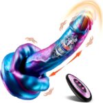 Uzaktan Kumandalı İleri-Geri Hareketli Dragon Dildo Vibratör - Görsel 5