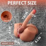 Realistik Yarım Vücut Erkek Mastürbatör 3 Girişli - Görsel 3