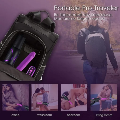 Hismith Pro Traveler 3.0 Portable Sex Machine - Görsel 6