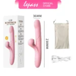 Şok Etkili Vakumlu ve İleri Geri Vuruşlu G Noktası Vibratörü - Görsel 3