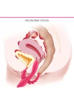 Üçlü Tavşan Vibratör - Pembe - Görsel 2