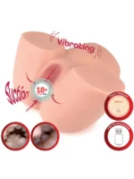 5.3 KG Sesli ve Emme Fonksiyonlu Şarjlı Kalça Mastürbatör Çift Girişli